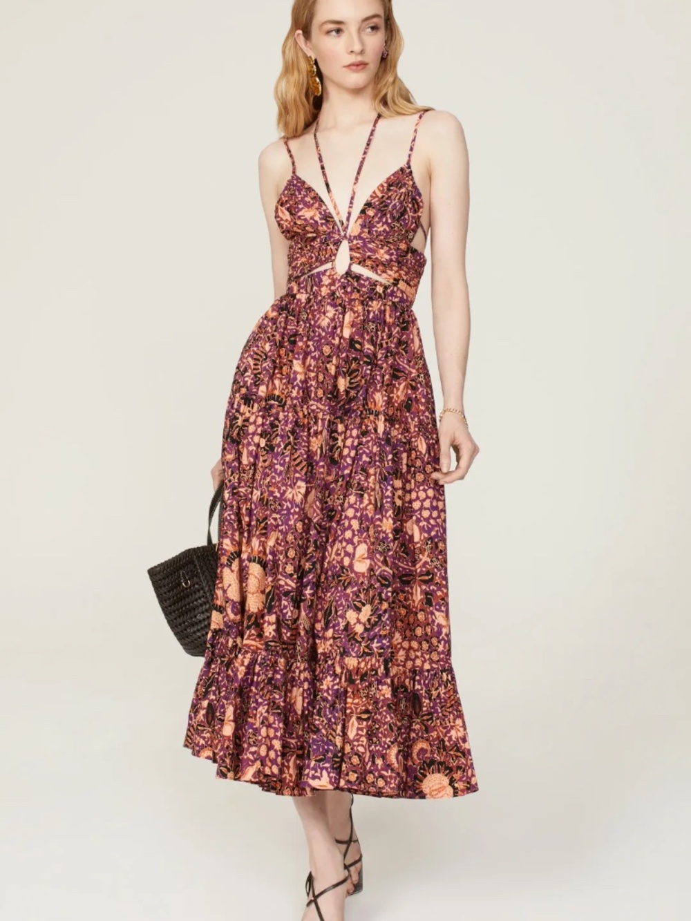 NWOT Ulla Johnson 'Phoebe' Dress in Black Current (sz 2)
